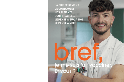 affiche de la campagne de vaccination 2025
